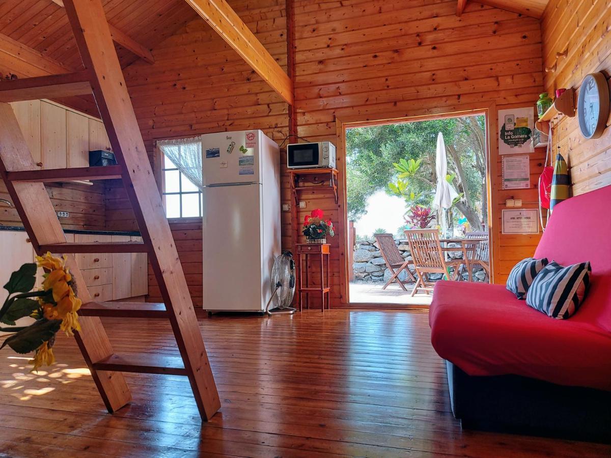 Cabana Los Palmeros, Vista Al Mar Y La Montana Alojera Екстериор снимка