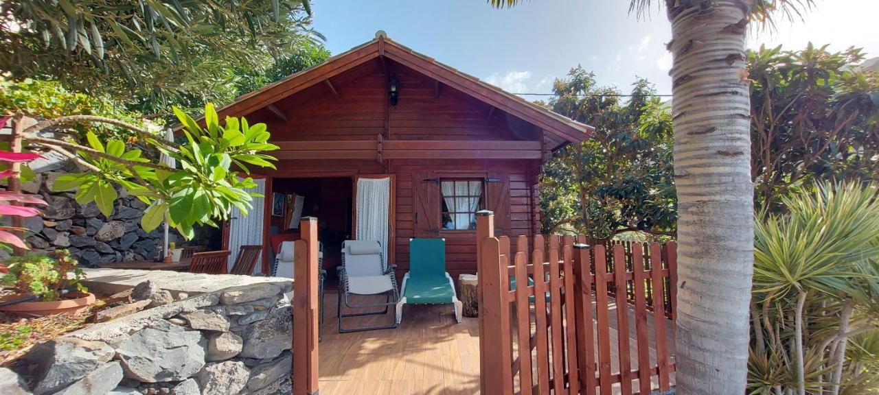 Cabana Los Palmeros, Vista Al Mar Y La Montana Alojera Екстериор снимка