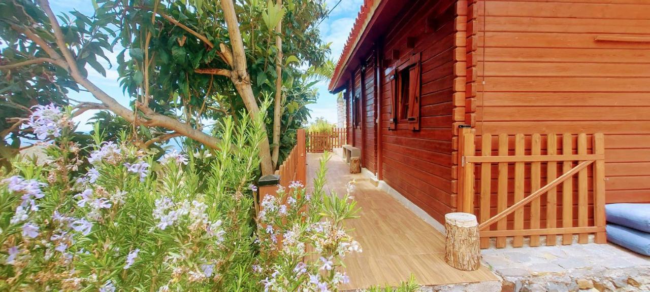 Cabana Los Palmeros, Vista Al Mar Y La Montana Alojera Екстериор снимка