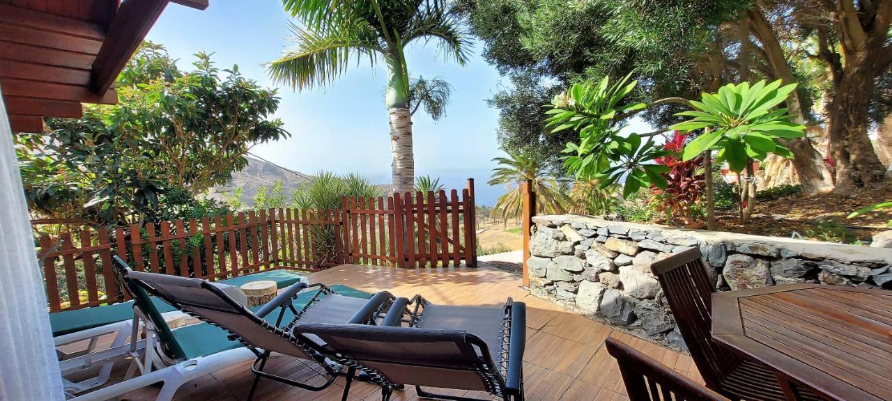 Cabana Los Palmeros, Vista Al Mar Y La Montana Alojera Екстериор снимка