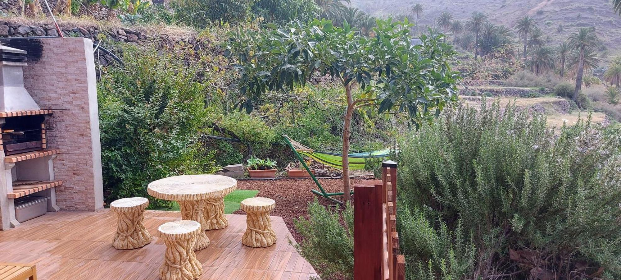 Cabana Los Palmeros, Vista Al Mar Y La Montana Alojera Екстериор снимка