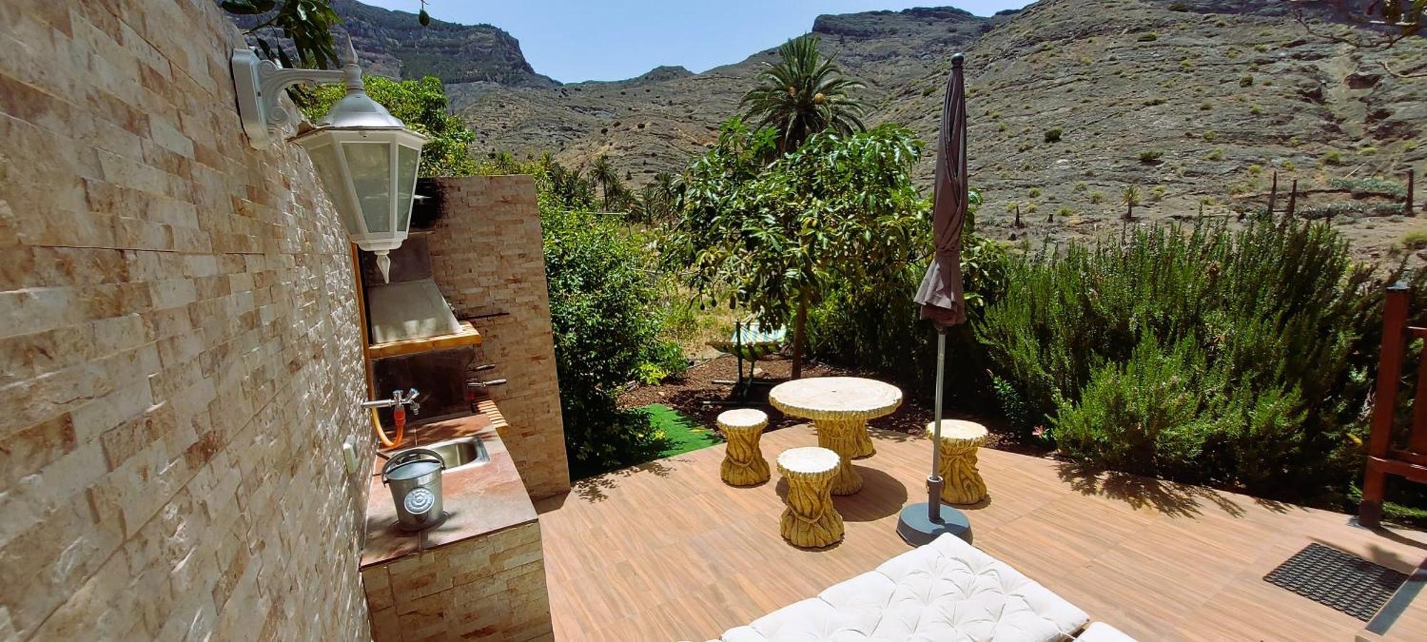 Cabana Los Palmeros, Vista Al Mar Y La Montana Alojera Екстериор снимка