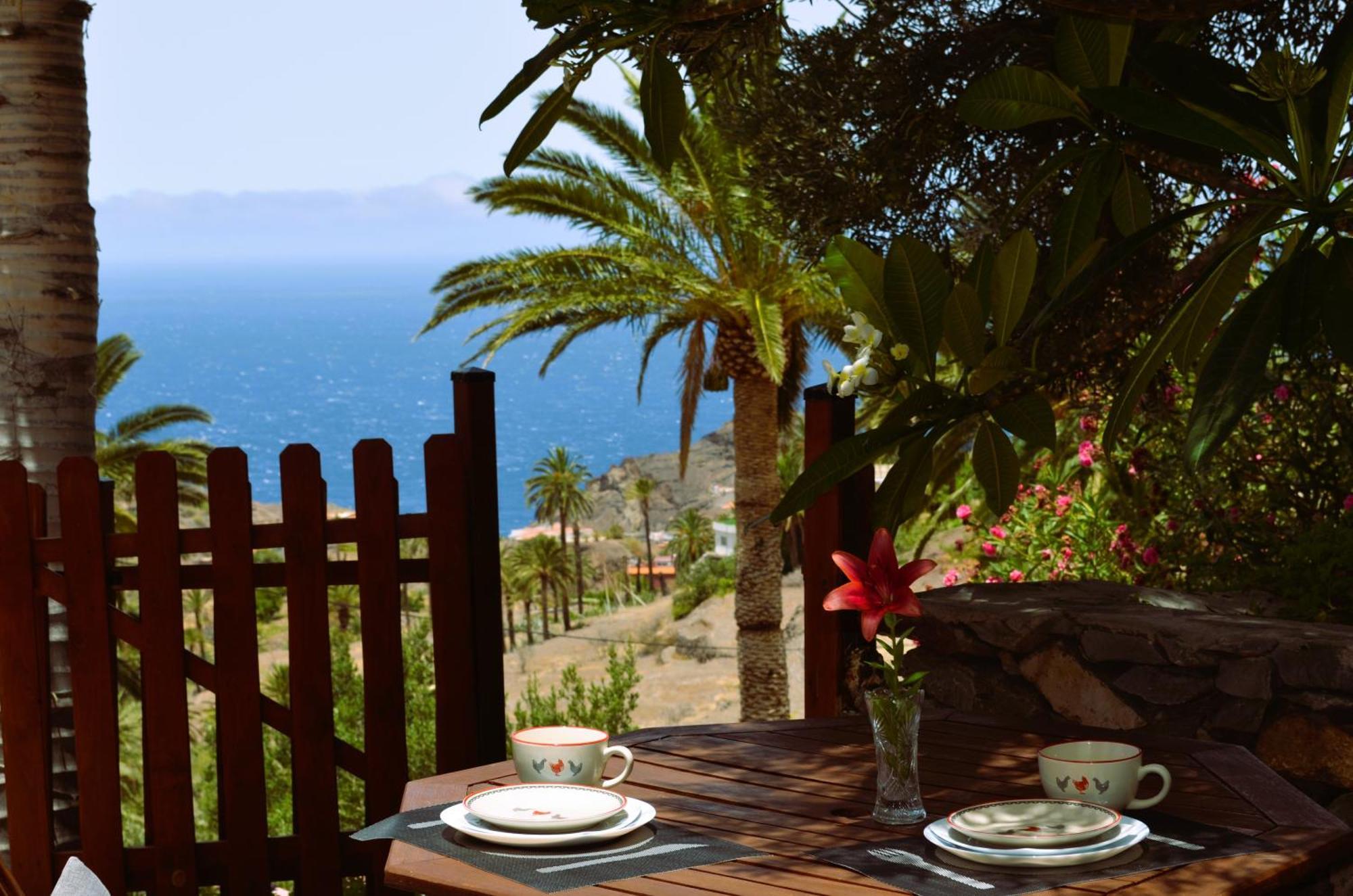 Cabana Los Palmeros, Vista Al Mar Y La Montana Alojera Екстериор снимка